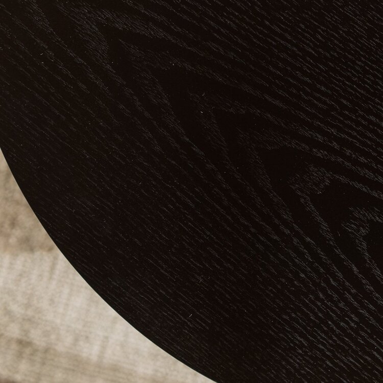 Set de tables basses Ash chêne noir