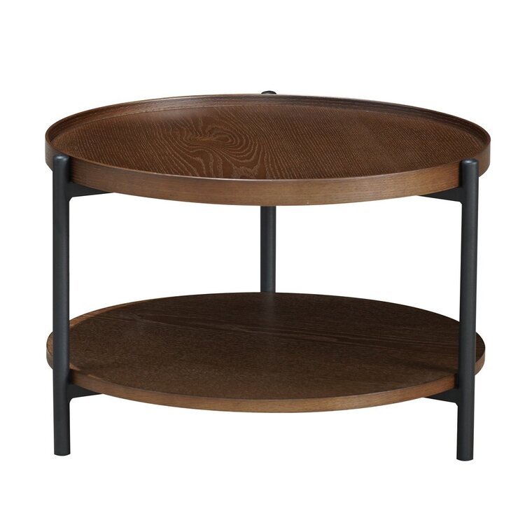 Table basse Ø58 cm Rio chêne rustique