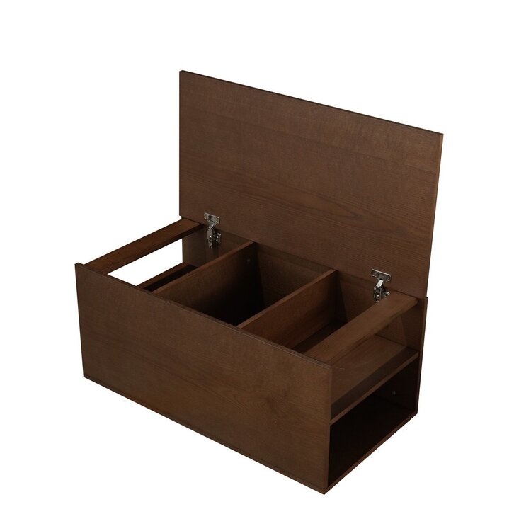 Table d'appoint 88x46 cm Jaxx chêne rustique