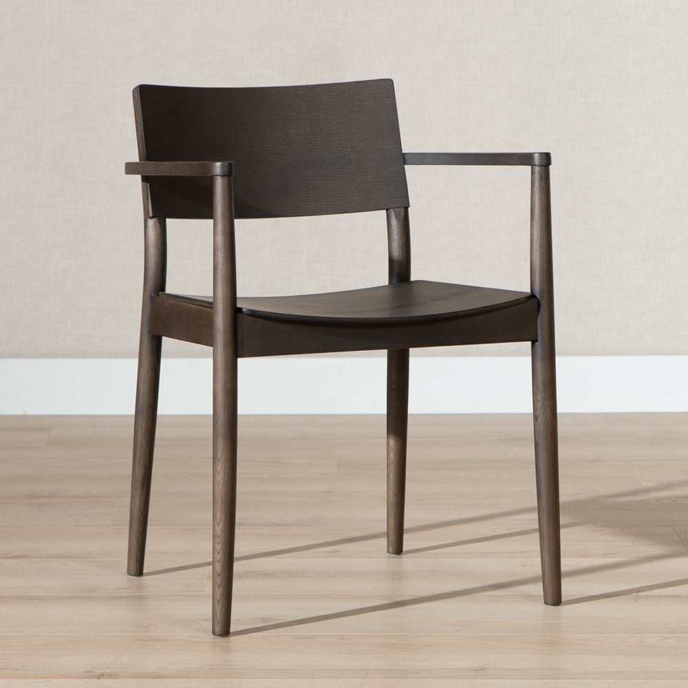 Chaise de salle à manger Iza noyer