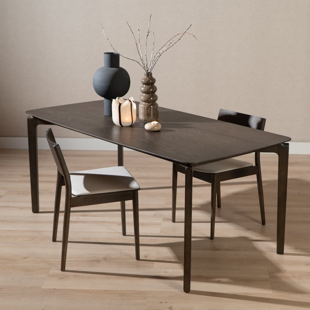 Table à manger Cala noyer 180 x 90 cm