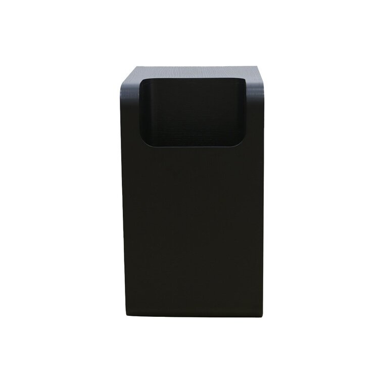 Table d’appoint / table basse scandinave Isla 60x35x45 cm noire