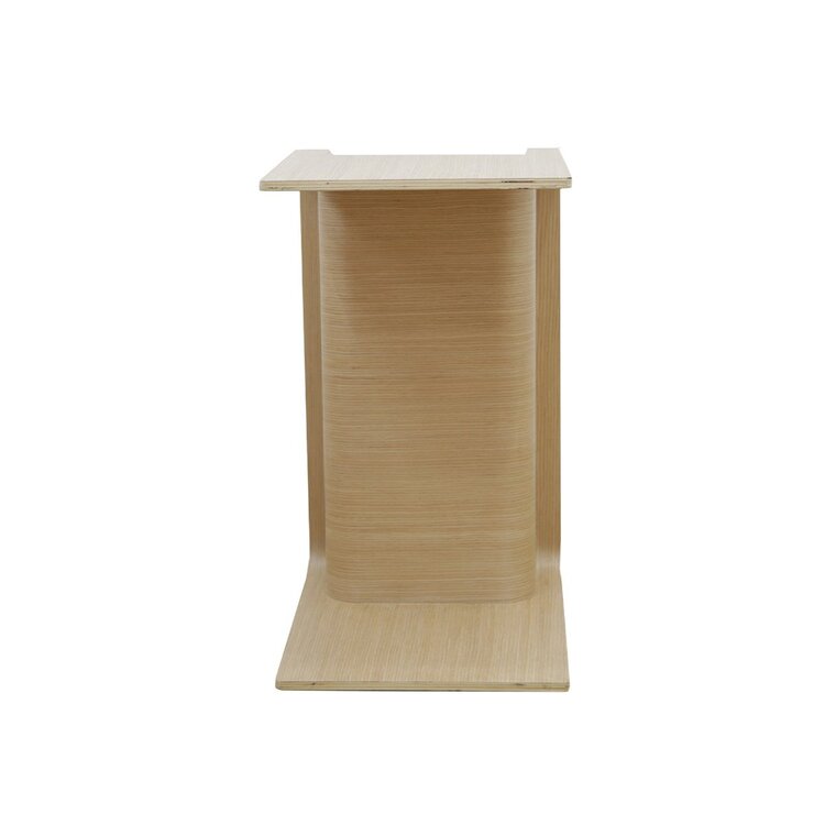 Table d’appoint / table basse scandinave Isla 60x35x45 cm en chêne naturel