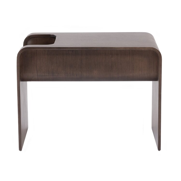 Table d’appoint / table basse scandinave Isla 60x35x45 cm noyer
