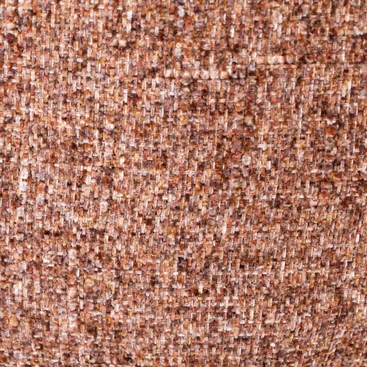 Chaise de salle à manger pivotante Josh en chenille cuivrée