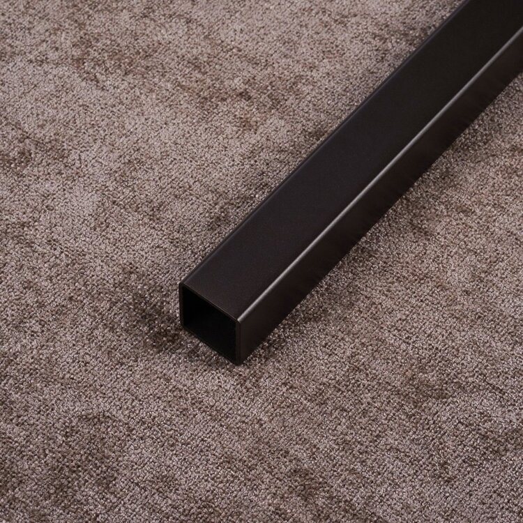 Chaise de salle à manger en velours Lio taupe