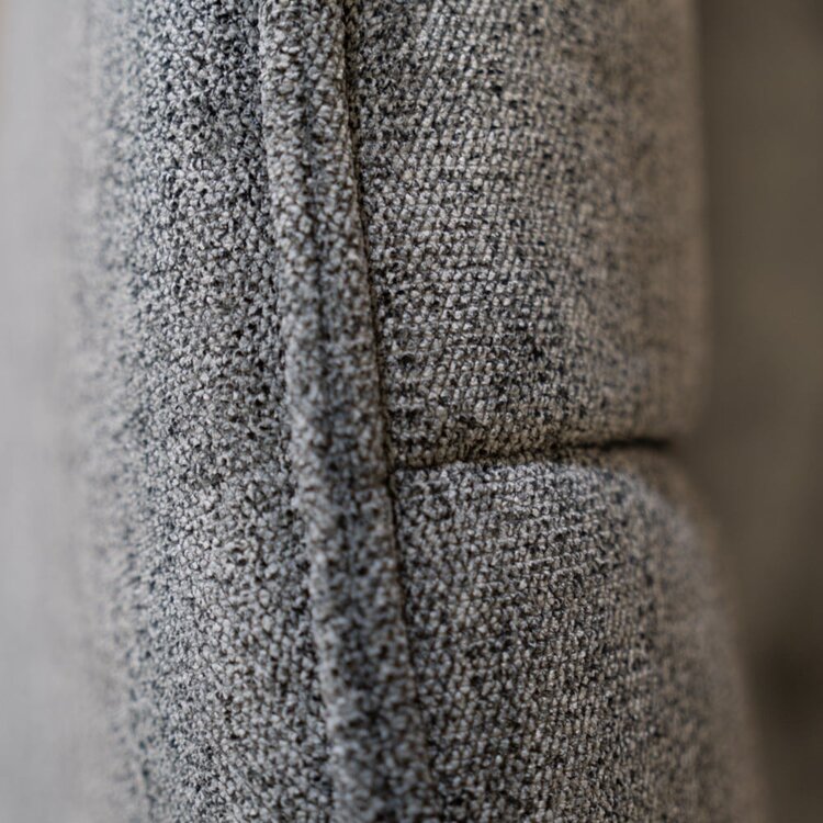 Banc de salle à manger scandinave Jelle anthracite 155 cm