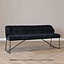 Banc de salle à manger scandinave Jelle noir 155 cm