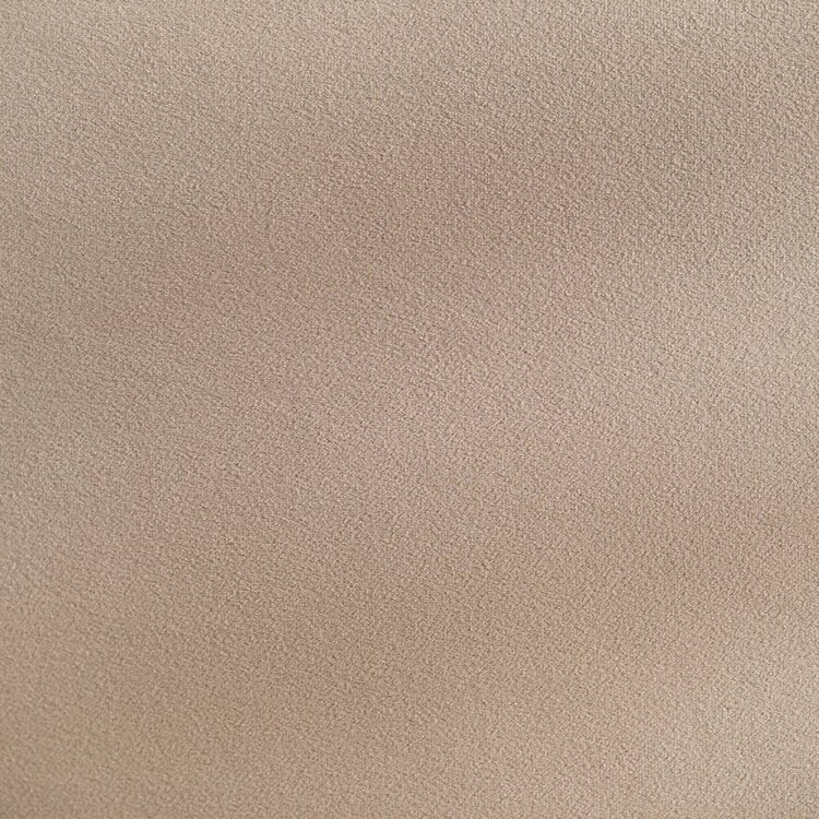 Canapé d'angle gauche en velours Denver beige