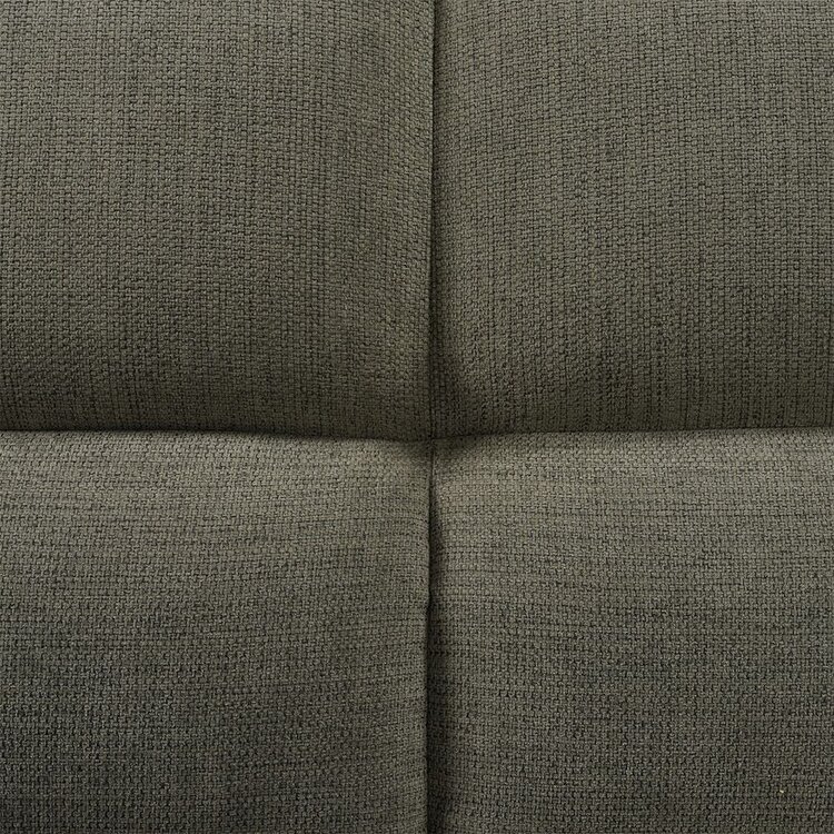 Canapé convertible lit 110 x 180 cm Timo vert tissu recyclé