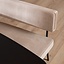 Banc de salle à manger en velours Espen taupe 190 cm