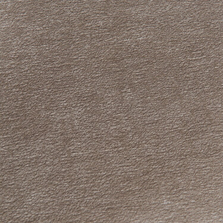 Chaise de salle à manger scandinave Bibi en tissu chenille taupe