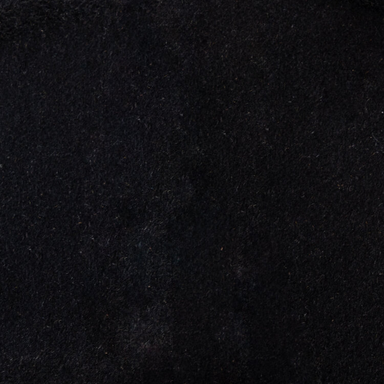 Canapé convertible lit 120 x 190 cm Kristian en velours noir