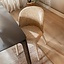 Chaise de salle à manger Charlie en chenille beige
