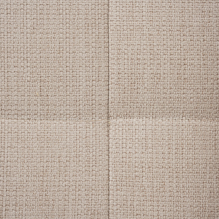 Fauteuil convertible lit 80 x 190 cm Hanna tissu recyclé beige