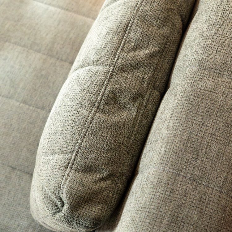 Fauteuil convertible lit 80 x 190 cm Hanna tissu recyclé vert