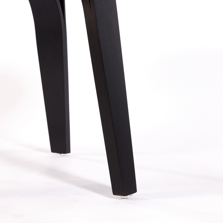 Table à manger Bowie ronde noir Ø 120 cm