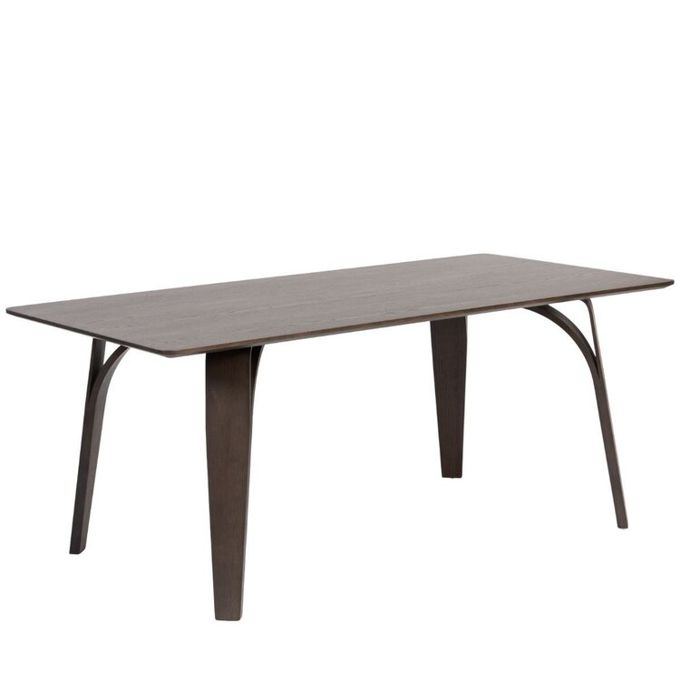 Table à manger Flint noyer 180 x 90 cm