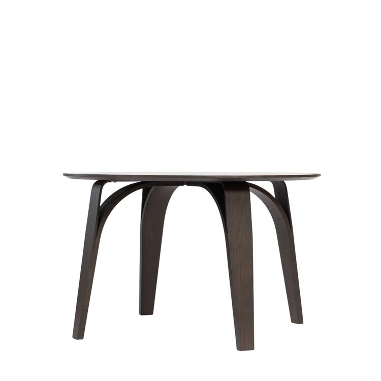 Table à manger Bowie ronde noyer Ø 120 cm