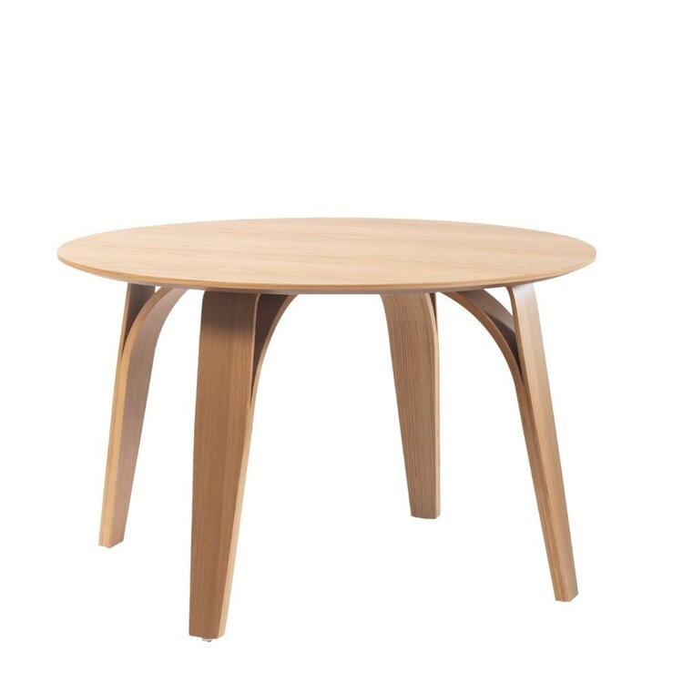 Table à manger Bowie ronde chêne naturel Ø 120 cm