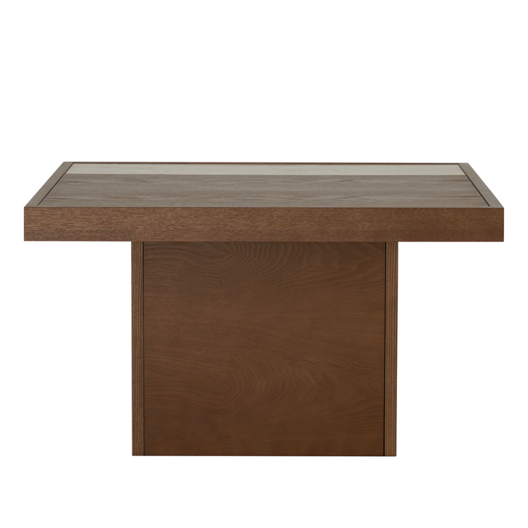 Table basse Java 70x70 cm chêne rustique