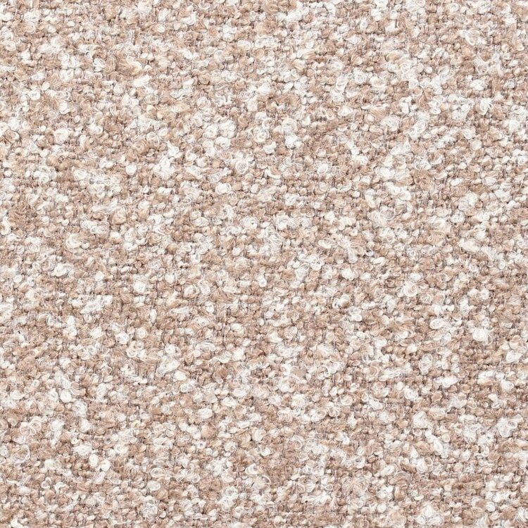 Chaise de salle à manger Alex pivotante bouclé brun