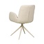 Chaise de salle à manger Alex pivotante bouclé taupe