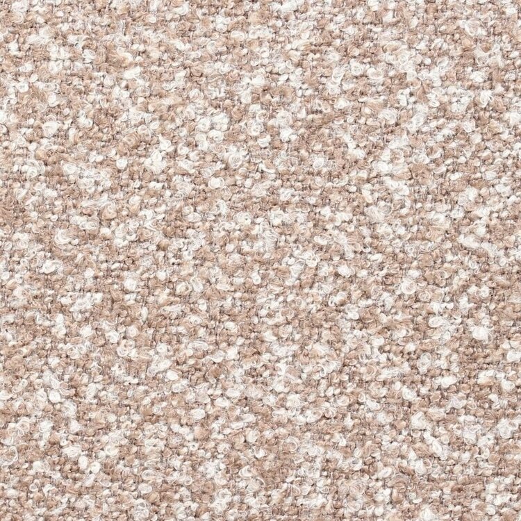 Chaise de salle à manger Riley pivotante bouclé brun