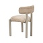 Chaise de salle à manger Bolt chenille beige/taupe