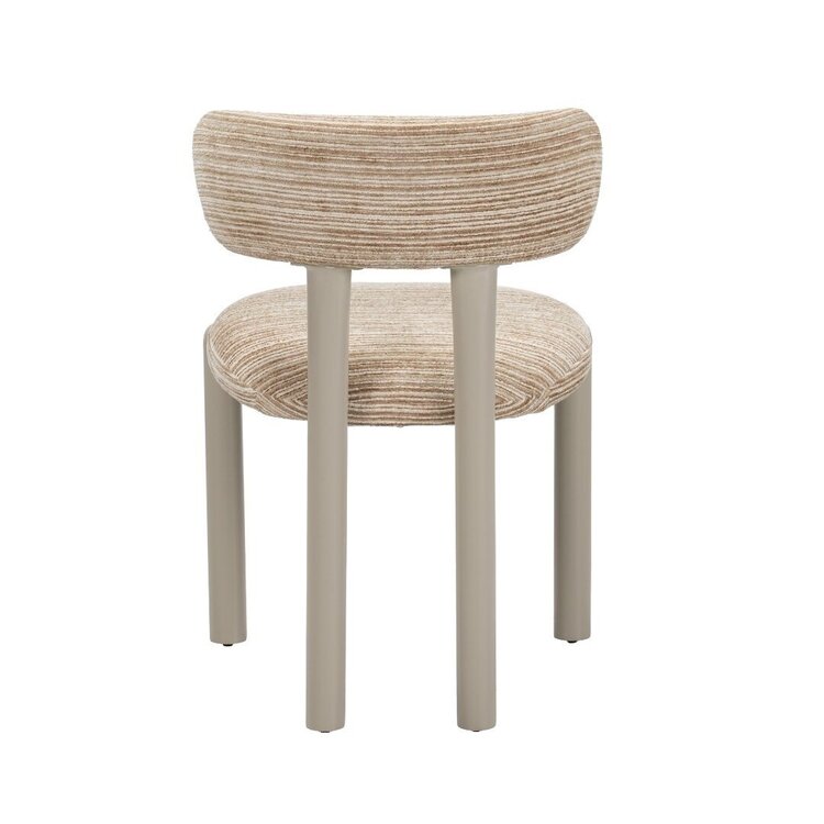 Chaise de salle à manger Bolt chenille beige/taupe