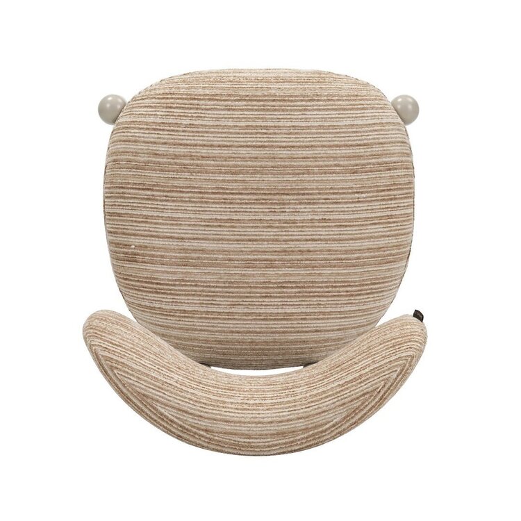 Chaise de salle à manger Bolt chenille beige/taupe