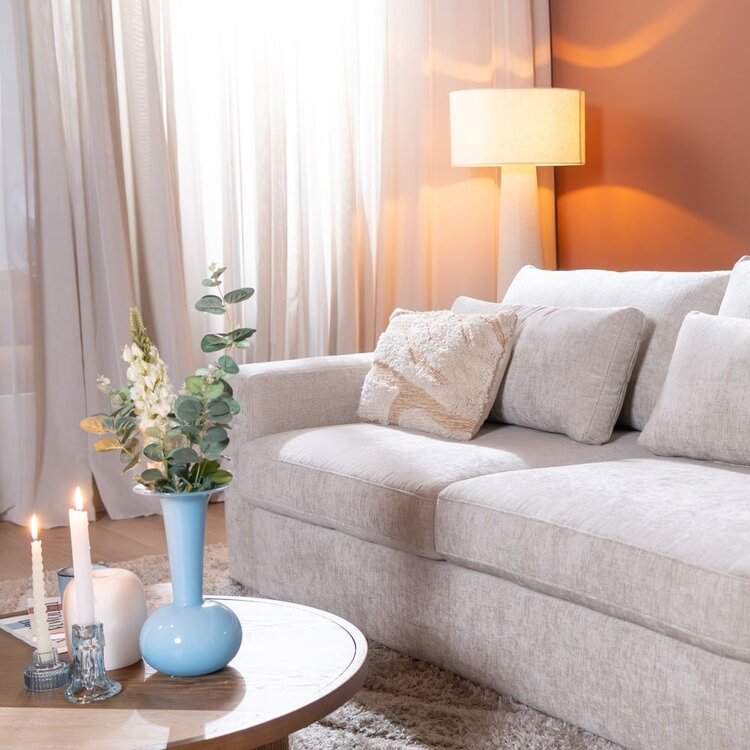 Canapé 3 places Kyle chenille sand