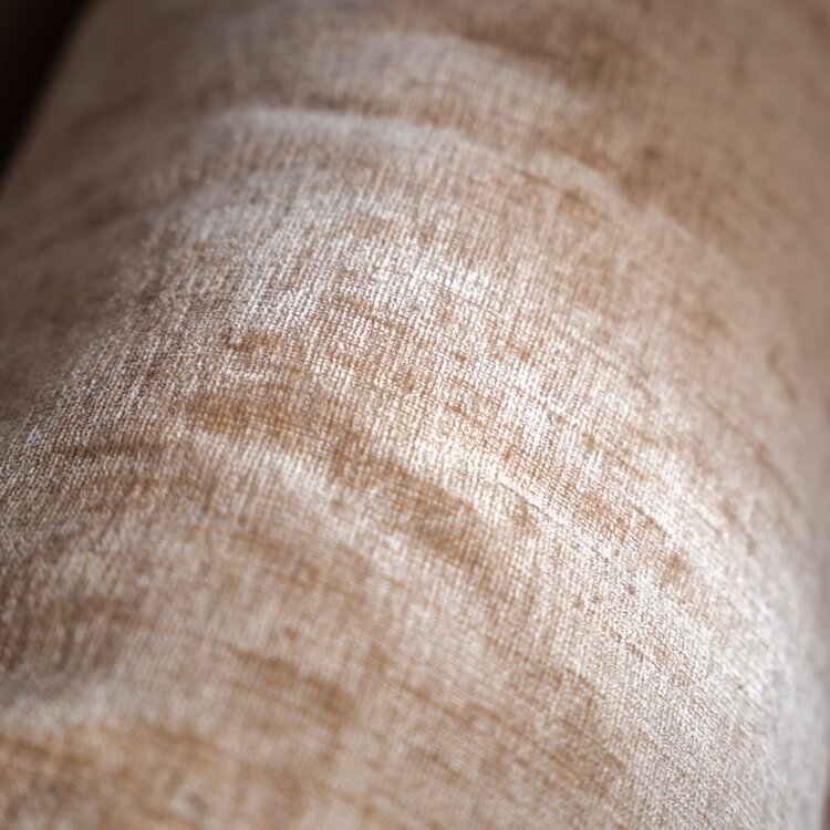 Canapé d’angle Kyle gauche chenille peach