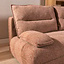 Canapé-lit 2 places Jona terracotta Bouclé Mélange