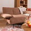 Canapé-lit 1 place Mira terracotta en bouclé mélangé