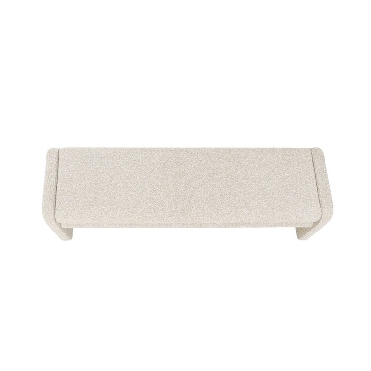 Banc de salle à manger Neil bouclé taupe 160 cm