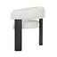 Fauteuil Naomi en lin off white