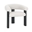 Fauteuil Naomi en lin off white