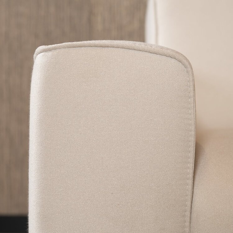 Canapé d'angle scandinave Vegas beige gauche/droit