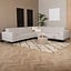 Canapé d'angle scandinave Vegas gris clair gauche/droit