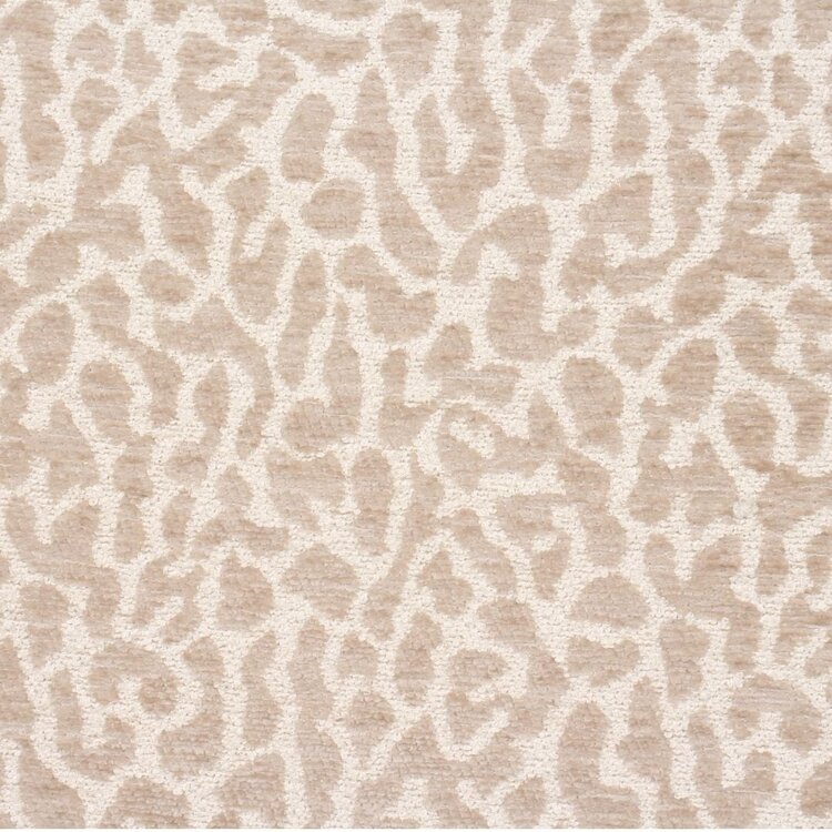 Chaise de salle à manger Nala taupe Leo-Print