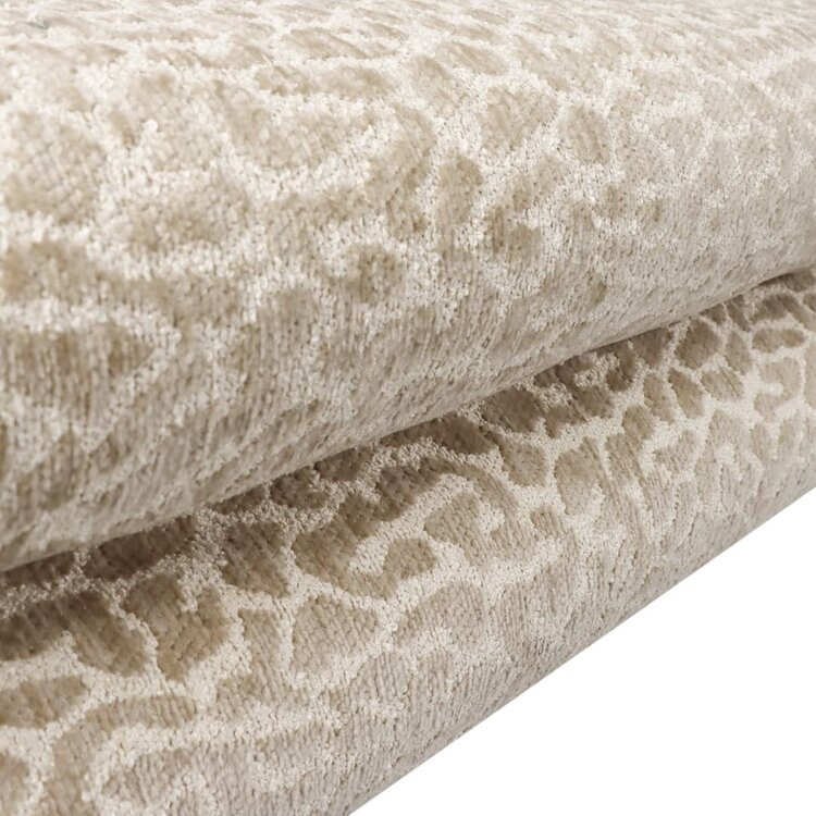 Banc de salle à manger Lux leopard taupe 100 cm
