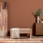 Banc de salle à manger Ravi chenille beige/pink 100 cm