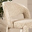 Tabouret de bar Leo taupe leopard 70 cm