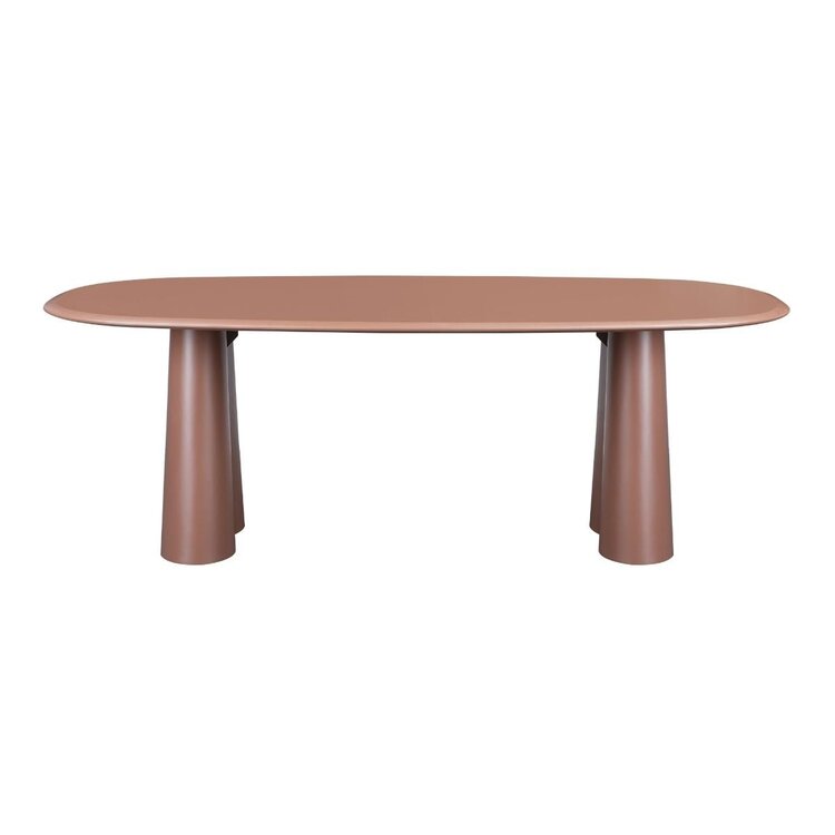 Table à manger Cosmo 220 x 110 cm mocha mousse