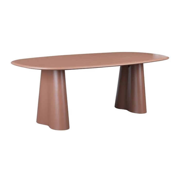 Table à manger Cosmo 220 x 110 cm mocha mousse