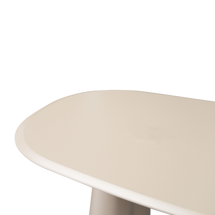 Table à manger Cosmo 220 x 110 cm taupe