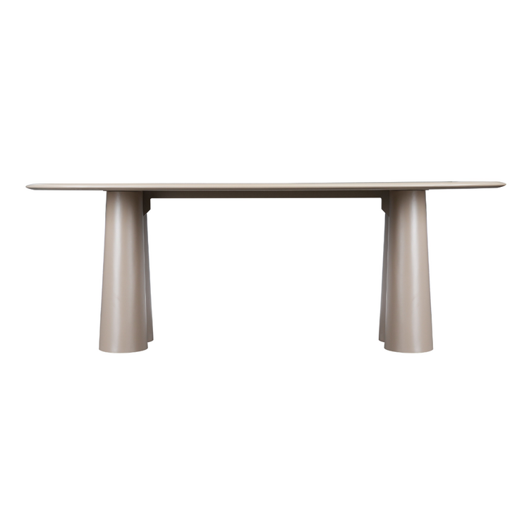 Table à manger Cosmo 220 x 110 cm taupe
