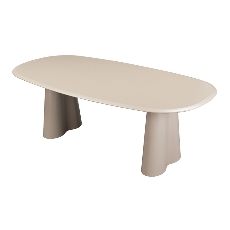 Table à manger Cosmo 220 x 110 cm taupe