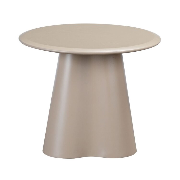 Table d'appoint ronde Orion ø60 cm taupe
